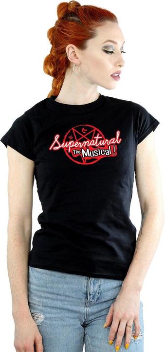 Actual product image Supernatural Womens/Ladies The Musical Cotton T-Shirt (XXL)