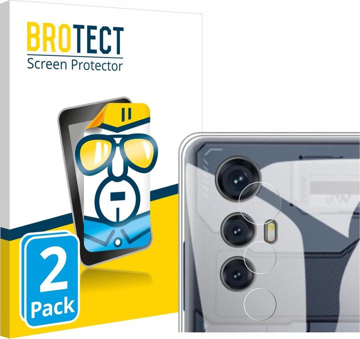 Produktbild BROTECT Schutzfolie Displayschutz Displayschutzfolie Folie Klar Transparent (2 Stück, Cubot Max)