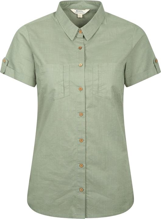 Actual product image Mountain Warehouse Womens/Ladies Coconut Short-Sleeved Shirt (50 D)