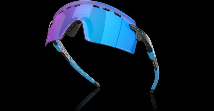 Actual product image Oakley Encoder Strike Vented Sports Glasses (Blue, Black, Blue)