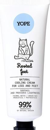 Immagine prodotto Yope Crema rinfrescante riparatrice naturale per gambe e piedi Piedi Riposati 75Ml (Deodorante per piedi e polvere, 75 ml)