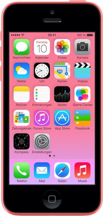 Produktbild Apple iPhone 5C (32 GB, Pink, 4", 8 Mpx, 4G)
