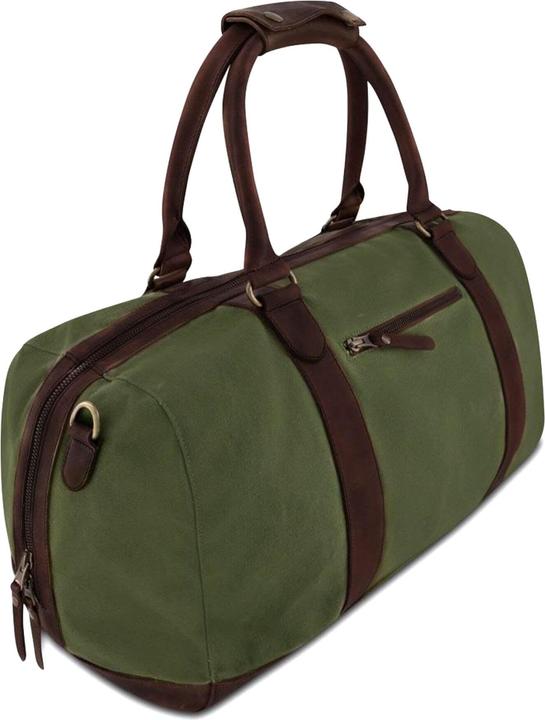 Actual product image Buckle & Seam Weekender Willow Canvas Green/Blue (37 l)