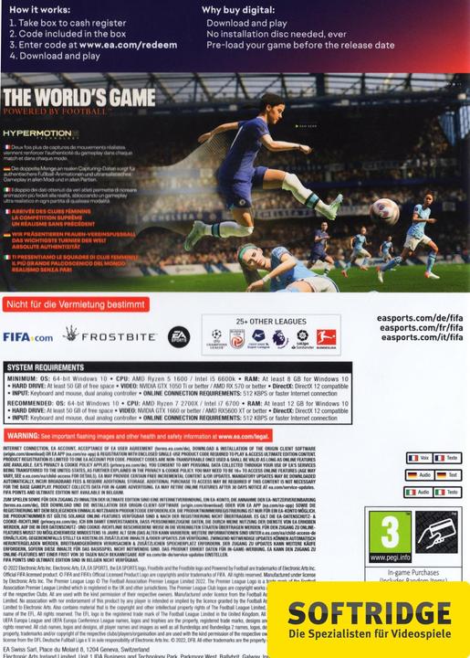 Image du produit EA Games FIFA 23 (PC, DE)