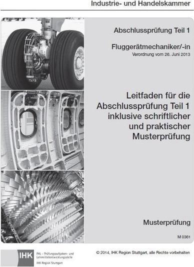 Actual product image PAL sample task set. Aircraft mech. (2013)