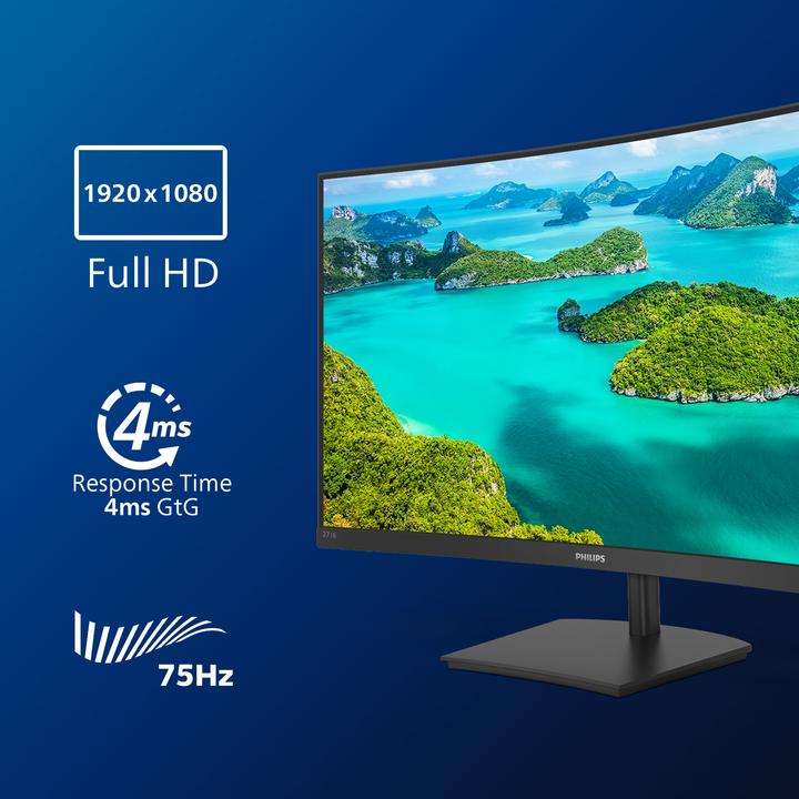 Produktbild Philips 271E1SCA/00 (1920 x 1080 Pixel, 27")