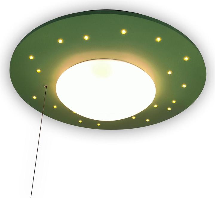 Niermann Stand By Niermann Starlight LED Ceiling Light E27 Sage Green Made in Germany (60 lm, E27)