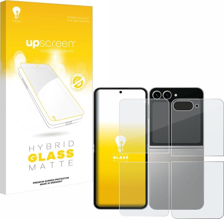 Actual product image upscreen Reflection Shield Glass Matte (1 Piece, Samsung Galaxy Z Flip6)