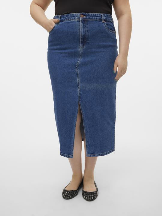 Produktbild Vero Moda VMCVERI Hohe Taille Langer Rock Jeansrock (50)