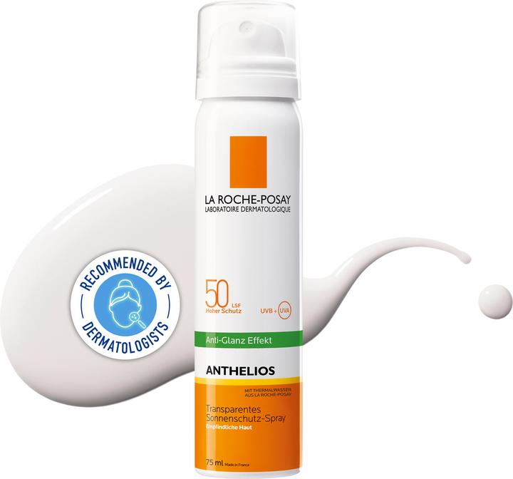Actual product image La Roche Posay Anthelios Anti-Shine (Sun cream face, SPF 50, 75 ml, 74 g)