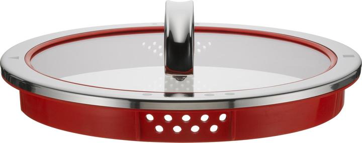 Actual product image WMF Cooking Pot Meat Pot Induction 16cm Glass Lid 1,9l Function4 Stainless Steel 18/10 (16 cm, Pot, Stainless steel)