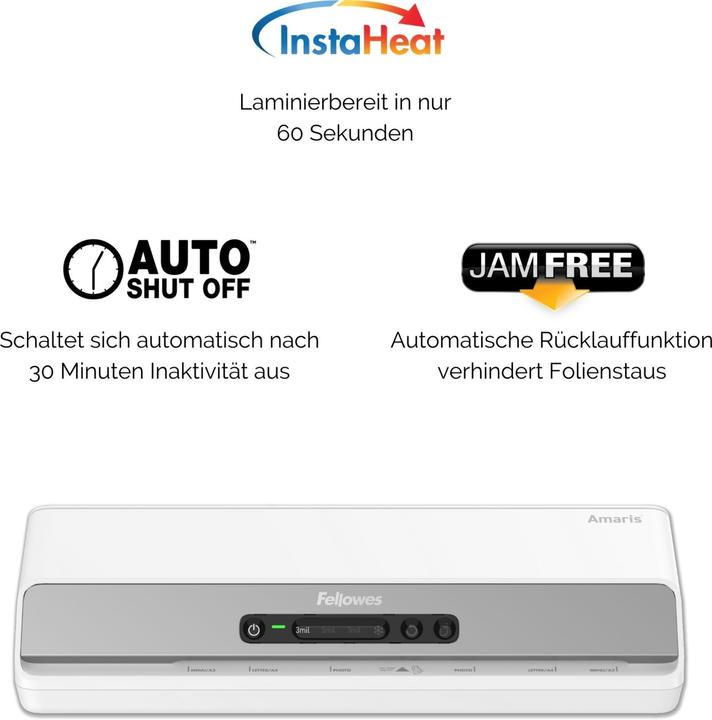 Image du produit Fellowes Plastifieuse Amaris (175 µm, A3)