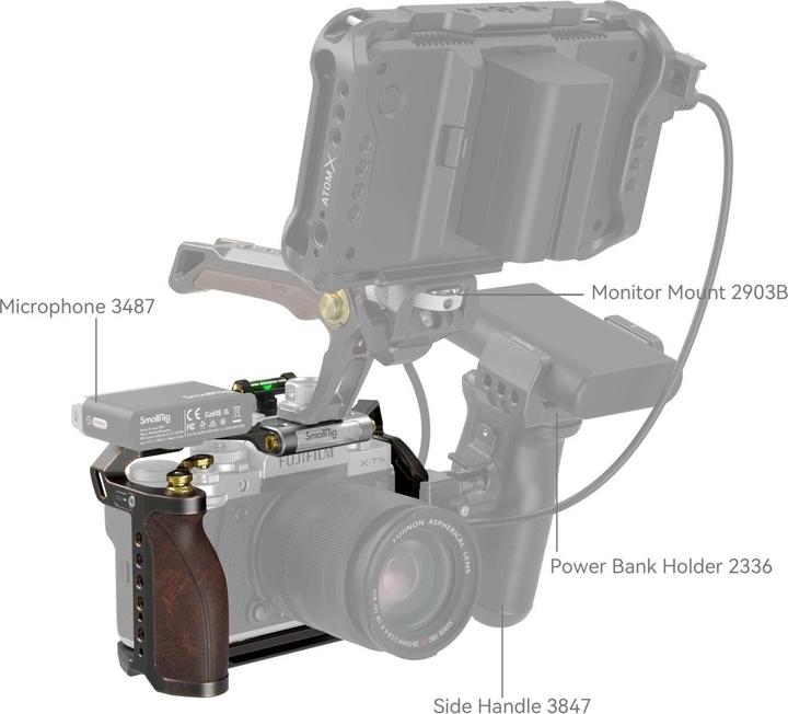 Produktbild SmallRig 3872 Retro Handheld Cage Kit für FUJIFILM X-T5 (Neuheit) (Cage)