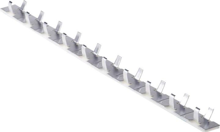 Actual product image Rs Pro Cable holder open clips self-adhesive, cable Ø 6mm aluminium 10.6 mm x 9.4mm x 16mm