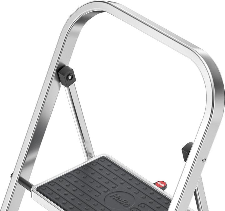 Produktbild Hailo K70 StandardLine, Aluminium-Trittleiter, 2 Stufen (Stehleiter, 83 cm)