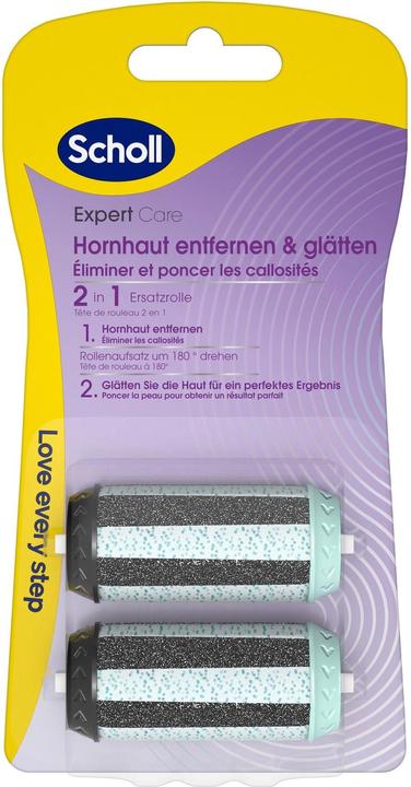 Image du produit Scholl Expert Care 2-in-1 Pedi Rollen (2 x)