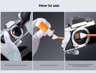 Produktbild K&F Concept 16mm Double-headed CMOS APS-C Format Sensor Cleaning Kit