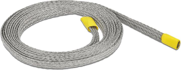 Delock Gaine de câble pour blindage CEM 2 m x 6 mm Gris (Gaines pour câbles, 200 cm)