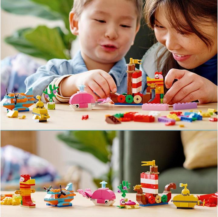 Image du produit LEGO Les plaisirs créatifs de la mer (11018, LEGO Classic)