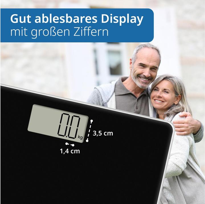 Immagine prodotto ADE Personenwaage Amina Schwarz, Displaytyp: Digital (180 kg)
