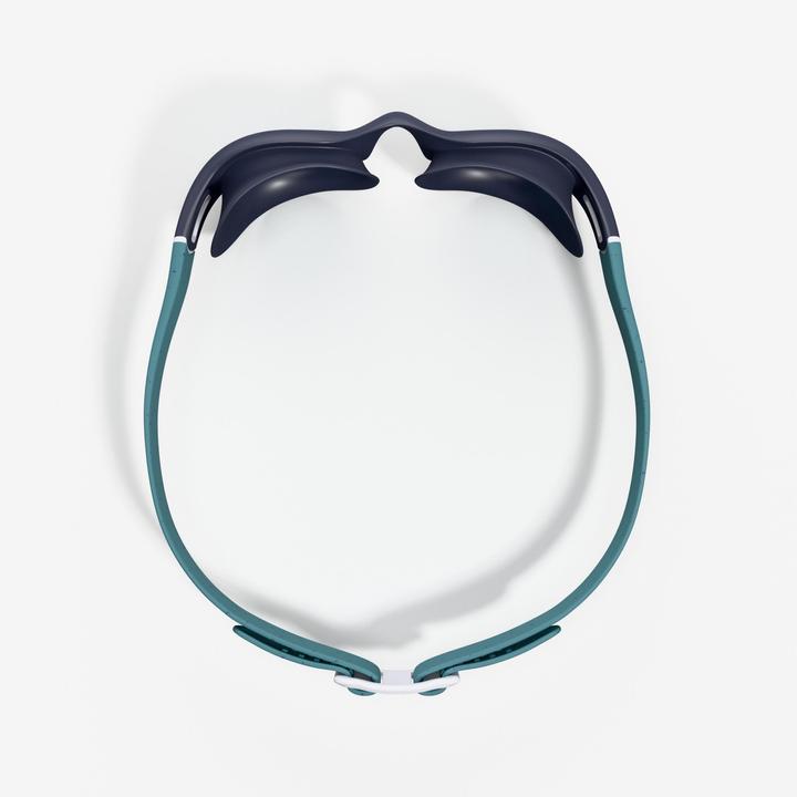 Actual product image Nabaiji Schwimmbrille getönt Grösse L - Soft grün Gläser türkis (L)
