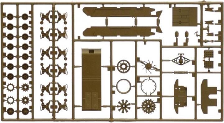 Actual product image Italeri M4 Sherman