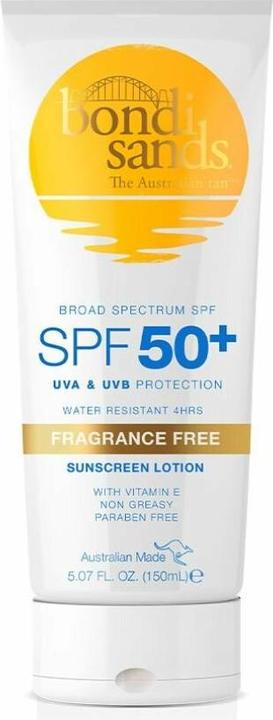 Produktbild Bondi Sands SPF50+ water resistant 4hrs sunscreen lotion 150 ml (Sonnenlotion, SPF 50, 150 ml)