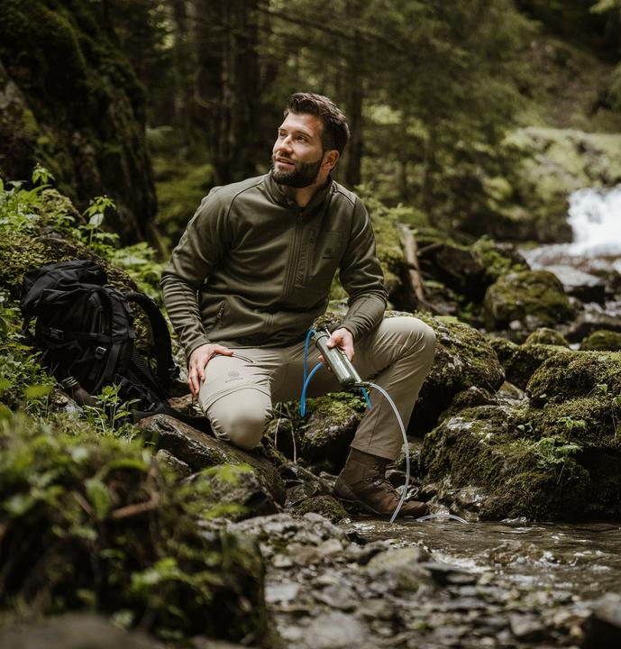 Produktbild Bushpeak Fleecejacke Midlayer - Iron Shell (XS)