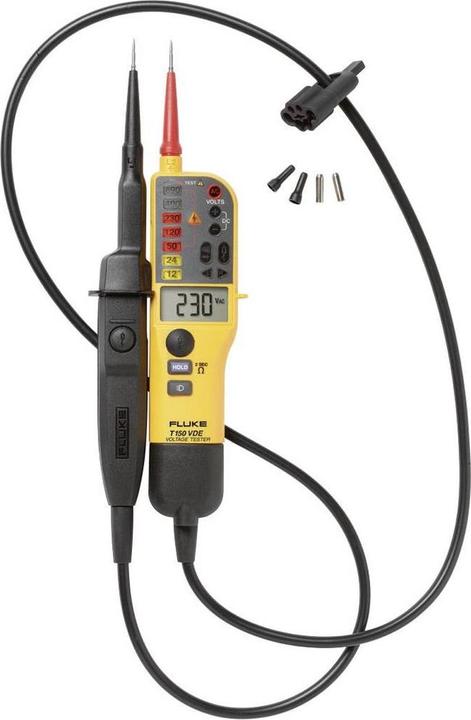 Produktbild Fluke T150/VDE Zweipoliger Spannungsprüfer kalibriert (ISO) CAT III 690 V, CAT I (CAT III 690V, CAT IV 600V)