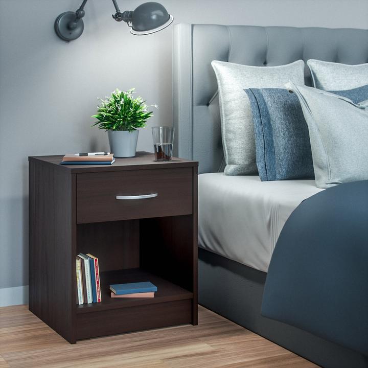 Actual product image Casaria Nightstand (50 x 40 x 35 cm)