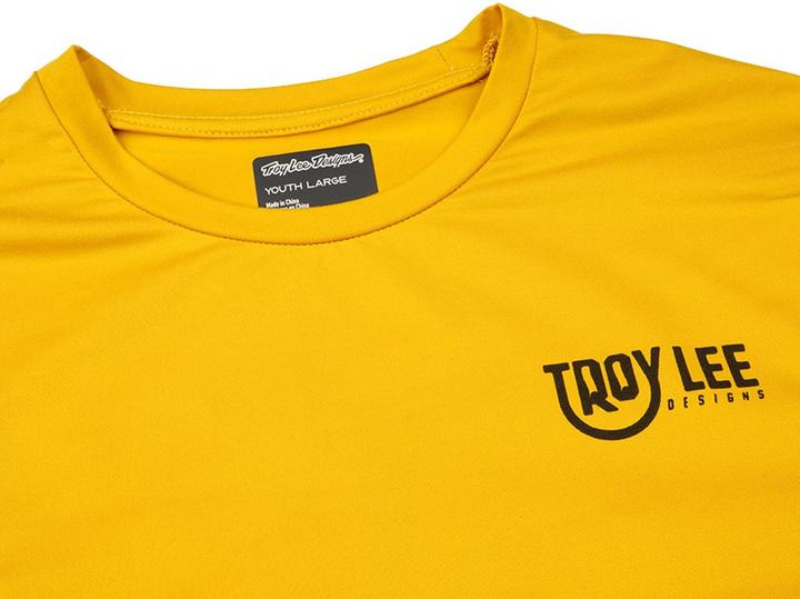 Immagine prodotto Troy Lee Designs Ruckus Ride LS Tee, Eyez, safron, youth M (M)