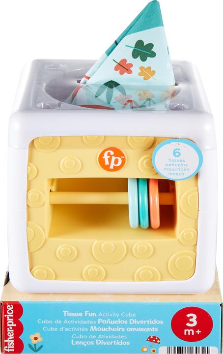Image du produit Fisher-Price Tissue Fun Activity Cube (Allemand)