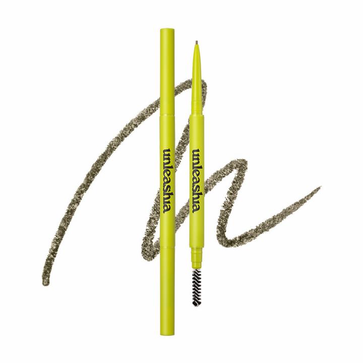 Actual product image Unleashia Shaper Defining Eyebrow Fixer & Pencil Oatmeal Brown (Oatmeal Brown)