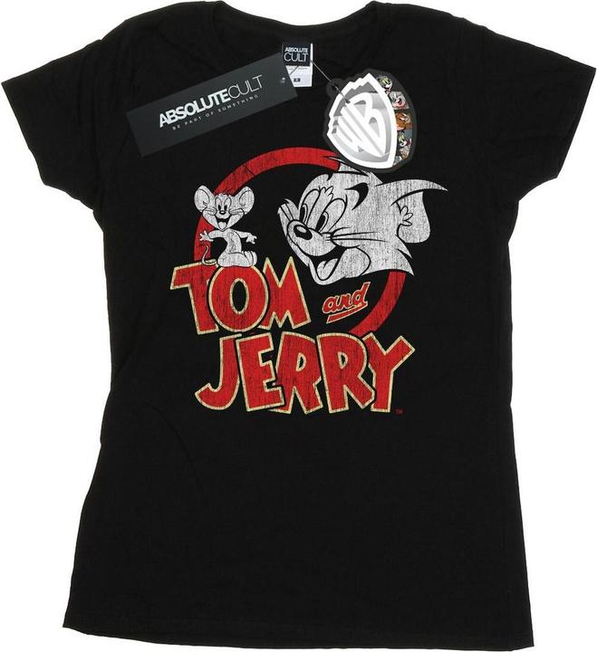 Produktbild Tom & Jerry Distressed Logo TShirt (XL)
