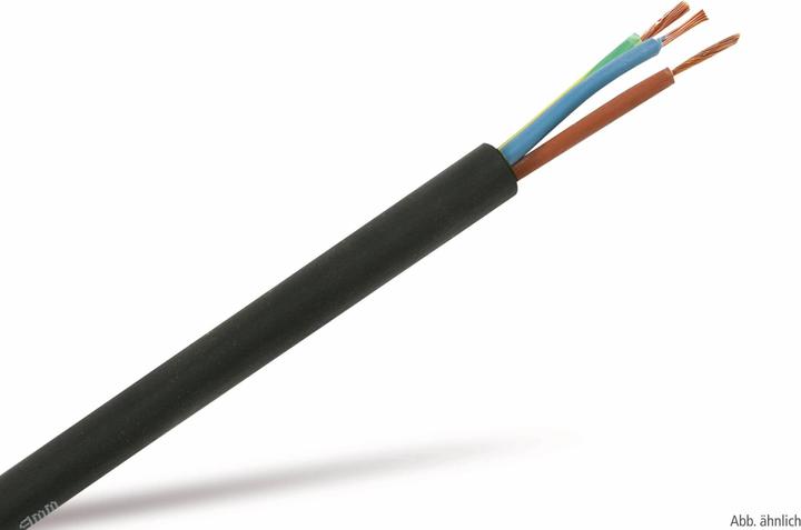 Actual product image General Cavi 3G1,5 H07RNF black 50m rings (50 m)