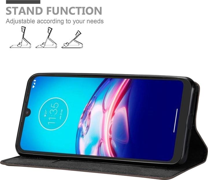 Productafbeelding Cadorabo Boek Onzichtbare Magneethoes (Motorola Moto E6s)