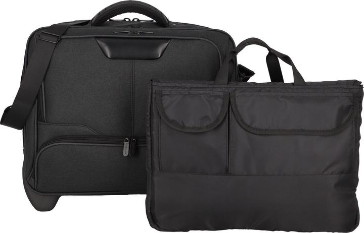 Produktbild Dermata Business Trolley Office Case aus Canvas 44.5 cm (31 l, Handgepäck (bis 50l))