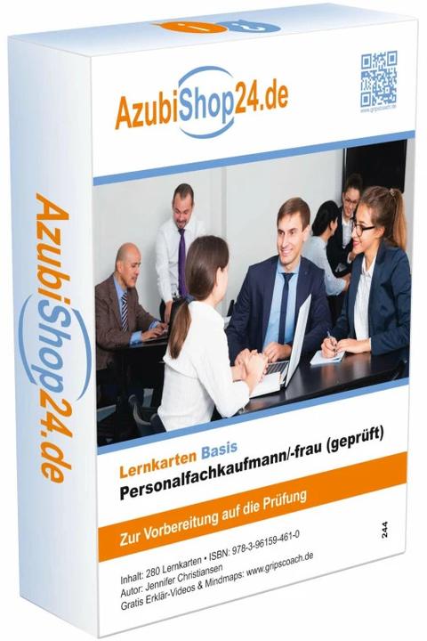 Produktbild Lernkarten Personalfachkaufmann geprüft (Deutsch, Jennifer Christiansen, 2024)