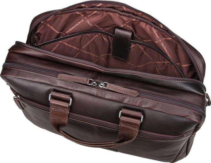 Image du produit The Chesterfield Brand Porte-documents Wax Pull Up en cuir 40 cm pour ordinateur portable (17.30")