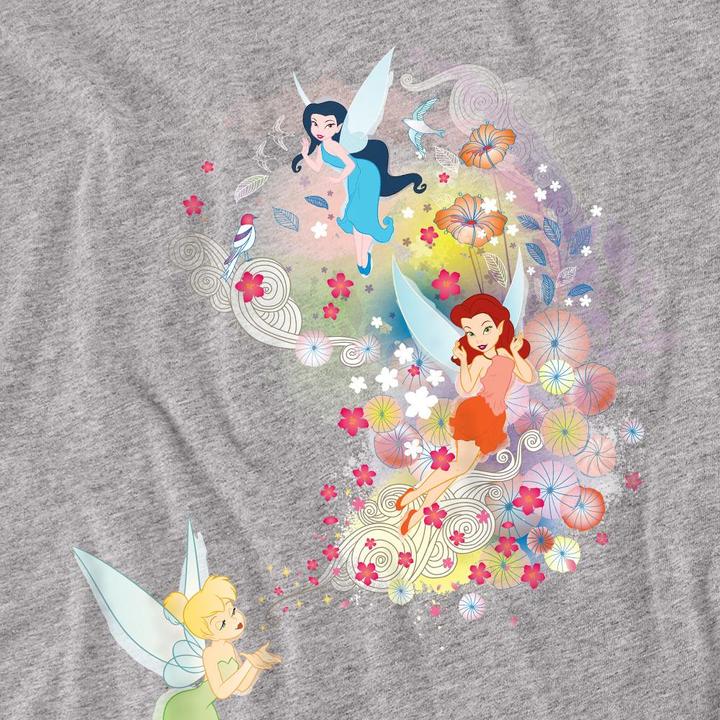 Immagine prodotto Disney Interactive Studios Fun Maglietta Campanellino Rosetta Silvermist Floreale Adulto Unisex (XL)