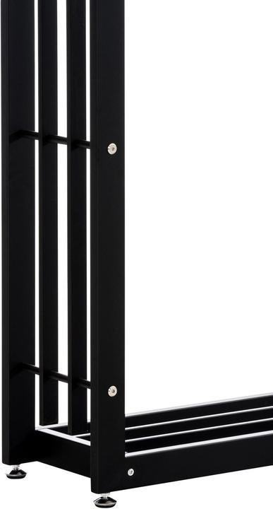 Actual product image Swisshandel24 Skadi firewood rack 25x40x150, black