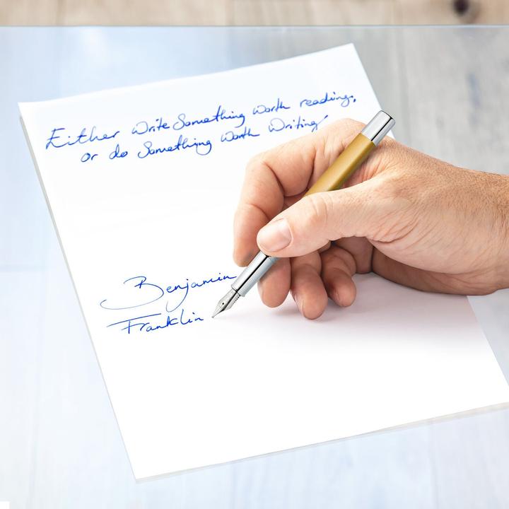 Immagine prodotto Staedtler Penna stilografica triplus M, ricaricabile (Oro glorioso, 1 x)