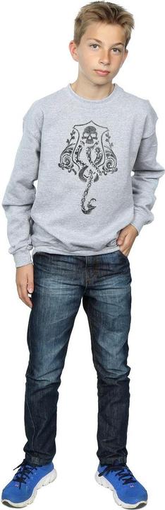Actual product image Boys Dark Mark Crest Sweatshirt (128)