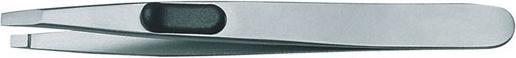 Actual product image Gedore 722-2 Precision tweezers, flat gripping surface, anti-glare matt finish