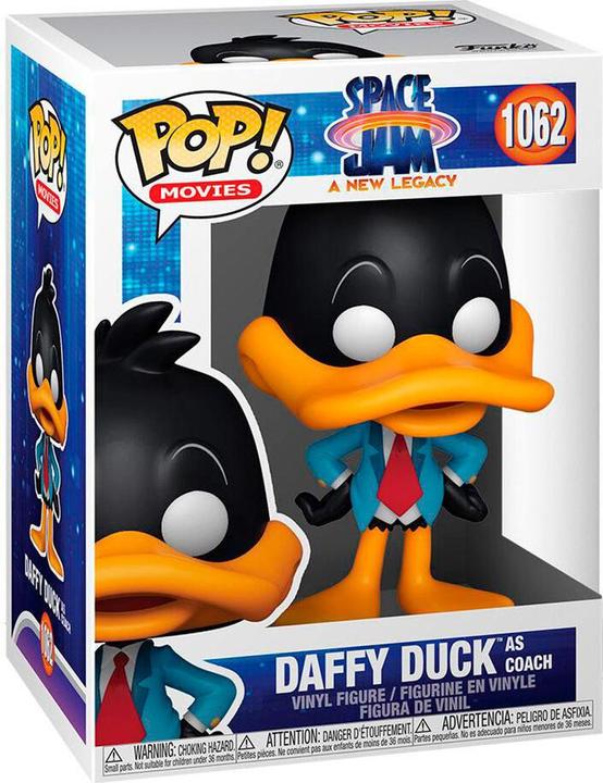 Actual product image Funko Pop! Space Jam 2 : Daffy Duck as Coach (1062)