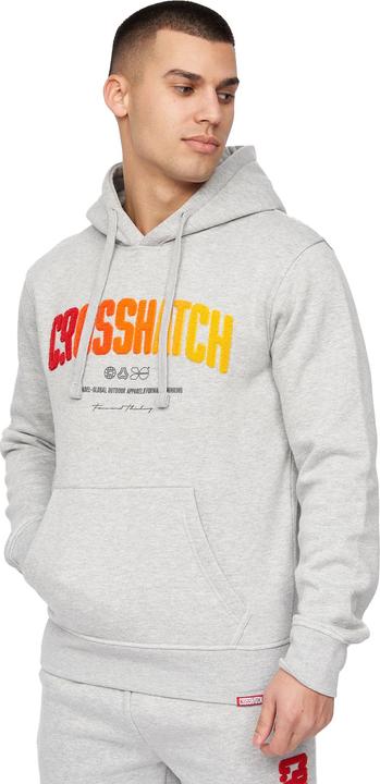 Image du produit Crosshatch Sweat à capuche floqué pour homme (L)