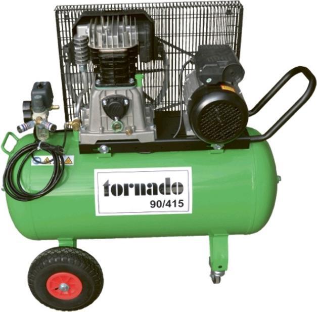 Actual product image Prebena Compressor mobile 230V22kW Boiler 90 L (10 bar, 90 l)