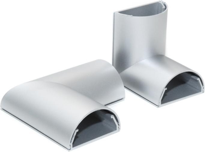 Actual product image Multibrackets Aluminum cable angle cable channels (Duct, 4 cm)