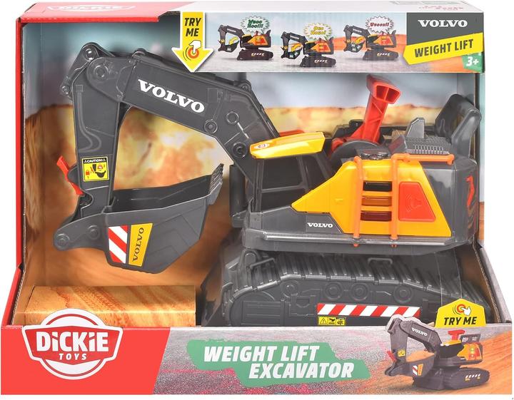 Actual product image Dickie Excavator with weight detection