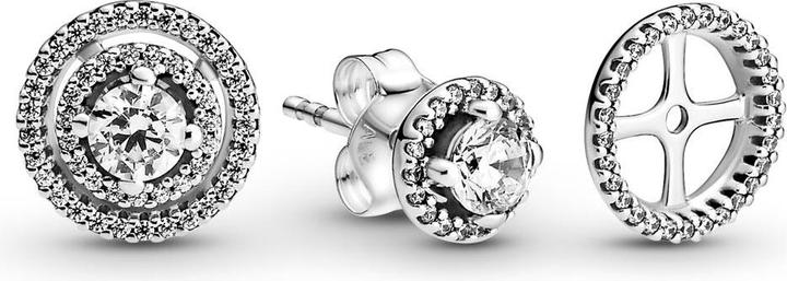 Produktbild Pandora Sparkling Double Halo Ohrstecker (Sterling-Silber)